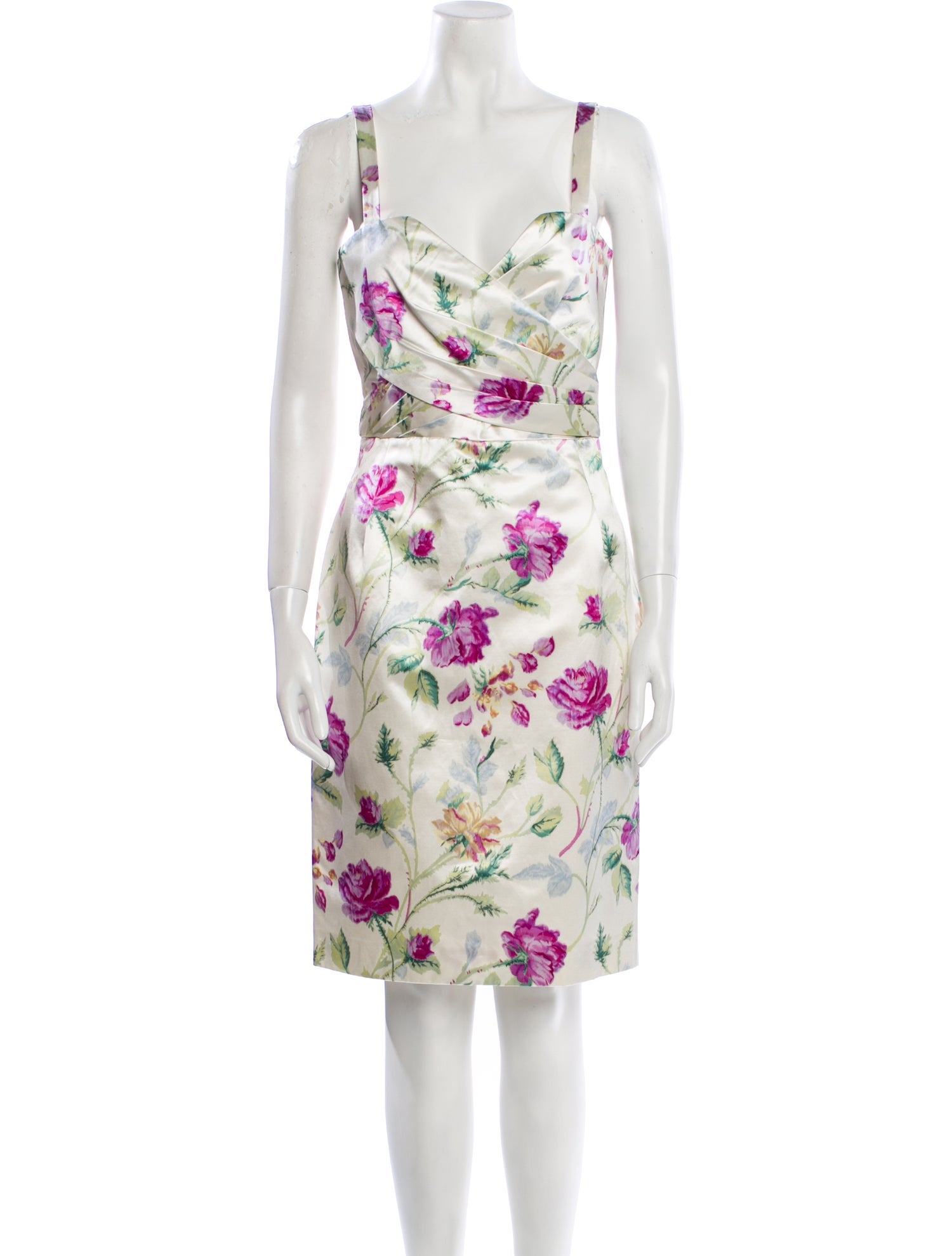 Christian Dior Vintage Knee-Length Dress